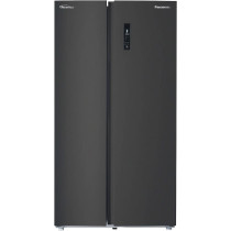 Panasonic 734 Litres Side By Side Refrigerator, Inverter, Surround Cooling, Matte Black - NR-BS734MS, 10 Year Compressor Warranty