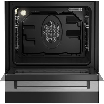 Beko 60 X 60 Cm, 4 Zones Ceramic Electric Cooking Range, Steel Finish Fsm67320Gxs"Min 1 Year Manufacturer Warranty"