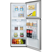 Hisense Refrigerator 264 Liter Top Mount Double Door Silver Model RT264N4DGN, Min 1 Year Manufacturer Warranty
