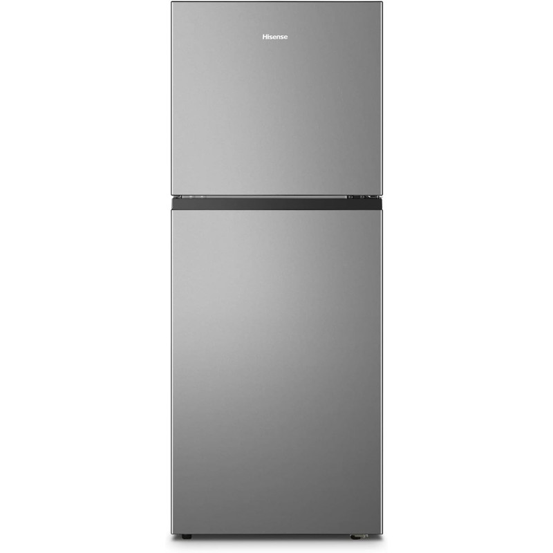 Hisense Refrigerator 264 Liter Top Mount Double Door Silver Model RT264N4DGN, Min 1 Year Manufacturer Warranty