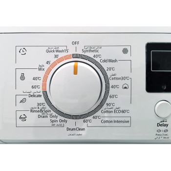 Super General SGW6200NLED 6 Kg Front Load Washing Machine New Edition, 1 Year Warranty