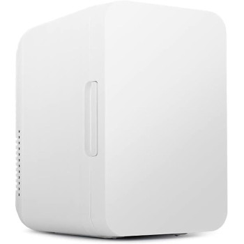 TDOO 8L Mini Fridge, Travel Refrigerator With Ac Dc Portable Thermoelectric Cooler And Warmer, Portable Personal Refrigerator For Food, Drinks, Skincare, Medications, Great For Office, Bedroom, Dorm, Car, 1 Year Warranty