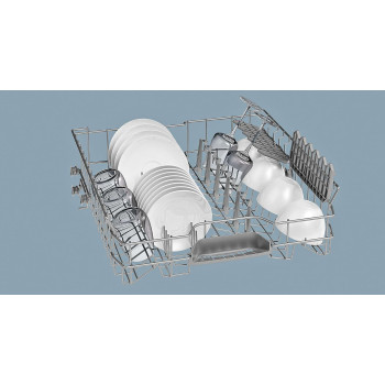 Siemens 5 Programs 12 Place Settings, Free Standing Dishwasher, Silver SN25D800GC Min 1 Year Manufacturer Warranty