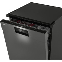 Toshiba Dishwasher 15 Place Settings, 3 Layer Basket, Origin Inverter, 8 Programmes, 4 Functions, DW-15F3ME(BS) - 1 Year Warranty