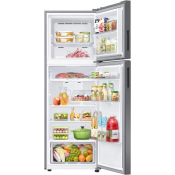 Samsung 345 Litres, Top Mount Freezer, Rt35Cg5404S9Ae, Refined Inox, Spacemax Technology, 20 Year Warranty On Digital Inverter Compressor