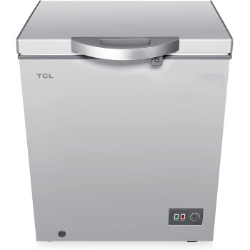 TCL 188Litre Chest Freezer Mechanical Control-Silver, 1 Year Warranty