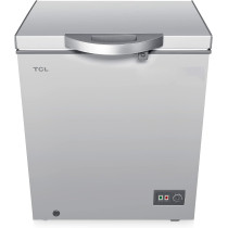 TCL 188Litre Chest Freezer Mechanical Control-Silver, 1 Year Warranty