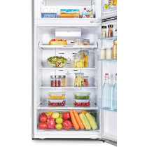 Hisense Gross 488 Liter, Net 286 L, Refrigerator Double Door Top Mount Silver Model Rt488N4Asu"Min 1 Year Manufacturer Warranty"