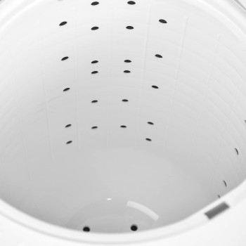 Super General 10 Kg Twin-Tub Semi-Automatic Washing Machine, White, Efficient Top-Load Washer With Low Noise Gear Box, Spin-Dry, Sgw-1056-N, 84 X 49 X 92 Cm, 1 Year Warranty