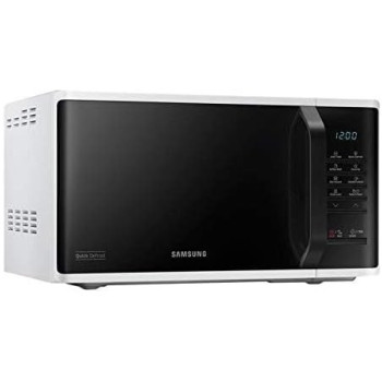 Samsung 23 Litres Solo Microwave With Quick Defrost, White - Ms23K3513Aw, Min 1 Year Manufacturer Warranty