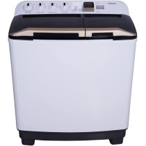 Toshiba 7 Kg Semi-Automatic Washing Machine, VH-H80WA - 1 Year Manufacturer Warranty