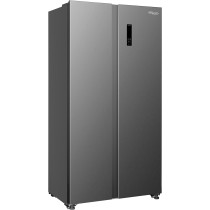 Super General 600 Litres Gross Side-By-Side Refrigerator-Freezer, Digital Control, Silver, SGR-710-SBS, 1 Year Warranty