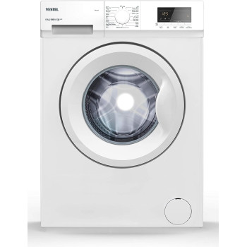 Vestel 6 Kg Front Load Washing Machine 1000 Rpm White Model W6104-2 Years Full Warranty
