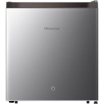 Hisense 42 Liter Compact Single Door Refrigerator, Silver - RR60DAGS0, 1 Year Warranty
