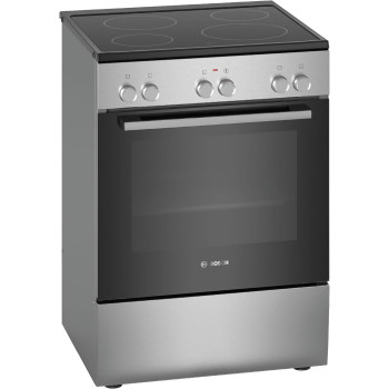 Bosch Free Standing 60Cm Electric Cooker, Cooker 66 L Cavity Capacity Cooker, German Engineering Cooking Range, HKL060070M, 1 Year Warranty