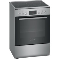 Bosch Free Standing 60cm Electric Cooker, Cooker 66 L, Glass Ceramic Cooker, German Engineering Cooking Range Hkq38A150M, 1 Year Warranty