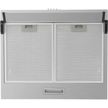 Baumatic 60 Cm Standard Hood Twin Motor 400m3hr Silver BMECH6FS - 2 Year Warranty