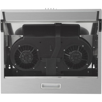 Baumatic 60 Cm Standard Hood Twin Motor 400m3hr Silver BMECH6FS - 2 Year Warranty