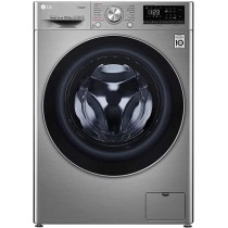 LG 10.5 Kg Front Load Washing Machine 1400 Rpm Steam With Ai Dd Technology Color Silver Model - F4V5RYP2T (International Version), 1 Year Warranty