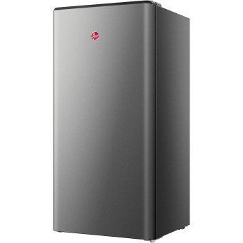 Hoover 200 Litres Single Door Refrigerator With Separate Chiller Compartment, Medium Size Freestanding Fridge Best For Mini Bar, Home, Office Pantry, Kids Room, Bedroom And Kitchen, Silver - Hsd-H200-S, 1 Year Warranty