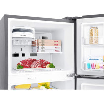 LG 234 Litres Top Mount Refrigerator With Smart Inverter Compressor, Platinum Silver - GR-C345SLBB, 1 Year Warranty