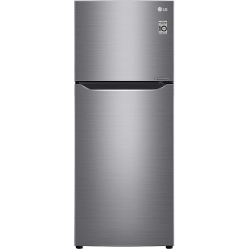 LG 234 Litres Top Mount Refrigerator With Smart Inverter Compressor, Platinum Silver - GR-C345SLBB, 1 Year Warranty