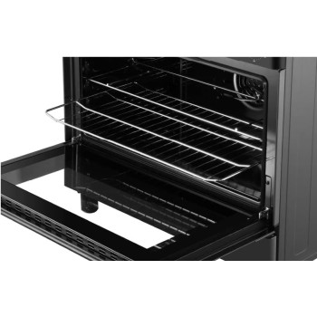 Toshiba Gas Range 5 Burner With Fan Oven Size 60 X 90 Grey Color Italian Model TBA-36LM5G089KS - 1 Year Full Warranty