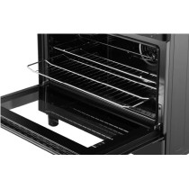 Toshiba Gas Range 5 Burner With Fan Oven Size 60 X 90 Grey Color Italian Model TBA-36LM5G089KS - 1 Year Full Warranty