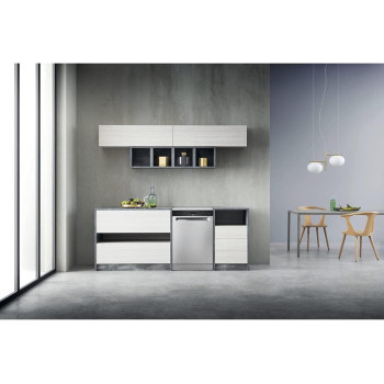 Whirlpool Dishwasher, Inox Color, Full Size - WFC 3C33 PF X UK, Min 1 Year Manufacturer Warranty