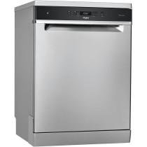 Whirlpool Dishwasher, Inox Color, Full Size - WFC 3C33 PF X UK, Min 1 Year Manufacturer Warranty