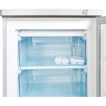 Super General Upright Freezer 330 Liter Gross Volume, Sguf-307-Hs, Silver, Compact Deep-Freezer With 6 Plastic Drawers, Lock And Key, 55 X 58 X 143 Cm, 1 Year Warranty
