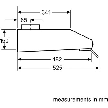 Siemens Conventional Chimney Hood, 60 Cm, Lu16150Gb, 1 Year Warranty