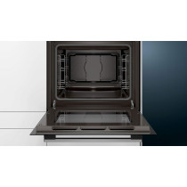 Siemens Iq 100, 60 Cm Built In Oven With 4 Cooking Modes, Optimal Heat For Best Baking Results, Stainless Steel, H010FBR1M, 1 Year Warranty
