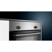 Siemens Iq 100, 60 Cm Built In Oven With 4 Cooking Modes, Optimal Heat For Best Baking Results, Stainless Steel, H010FBR1M, 1 Year Warranty