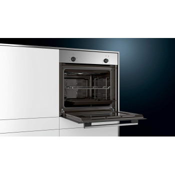 Siemens Iq 100, 60 Cm Built In Oven With 4 Cooking Modes, Optimal Heat For Best Baking Results, Stainless Steel, H010FBR1M, 1 Year Warranty
