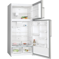Siemens Iq500, Free-Standing Fridge-Freezer With Freezer At Top, 687 Liters, 186 X 86 Cm, Inox easy clean Kd86Nhi30M, With 1 Year Manufacturer Warranty