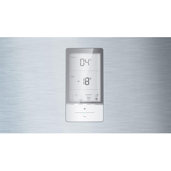 Siemens Iq500, Free-Standing Fridge-Freezer With Freezer At Top, 687 Liters, 186 X 86 Cm, Inox easy clean Kd86Nhi30M, With 1 Year Manufacturer Warranty