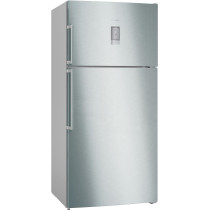 Siemens Iq500, Free-Standing Fridge-Freezer With Freezer At Top, 687 Liters, 186 X 86 Cm, Inox easy clean Kd86Nhi30M, With 1 Year Manufacturer Warranty