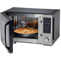 Kenwood 30L 4-In-1 Microwave Oven + Air Fryer +Grill+ Convection With 19 Preset Programs, Digital Display, 5 Power Levels, Defrost Function, 95 Minutes Timer, Clock Function 1000W, Mwa30.000Bk, Black And Silver, 1 Year Warranty