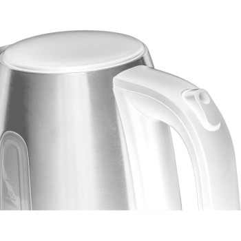 Black+Decker 2200W 1.7L Cordless Electric Kettle With Water-Level Indicator, Removable Filter, Auto Shut-Off And Stainless Steel Body, Perfect For Warm Beverages JC454-B5, 1 Year Warranty