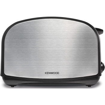 Kenwood Toaster 2 Slice Bread Toaster With Adjustable Browning Control, Removable Crumb Tray For Easier Cleaning, Automatic Pop Up, Defrost, Warm And Cancel Function TCM02.A0Bk Silver And Black, 1 Year Warranty