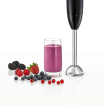 Black+Decker 600W 600ml Hand Blender With Chopper Chopping Bowl, Stainless Steel Blades, 500ml Beaker, 2 Speed Buttons And 3 In1 Functionality, For Blending Chopping Whisking HB600-B5, 1 Year Warranty