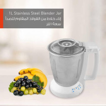 Panasonic Mixer Grinder With 3 Jar MXAC300, White, 1 Year Warranty