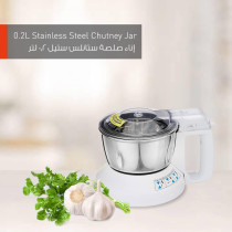 Panasonic Mixer Grinder With 3 Jar MXAC300, White, 1 Year Warranty