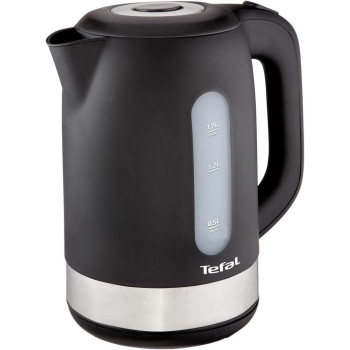 Tefal Kettle 1.7 Litre, 2400 Watts, With Removable Anti-Scale Filter, Black K0330827, 1 Year Warranty