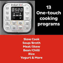 Instant Duo6, 1000W 7-In-1 Smart Multi Cooker, 5.7L Electric Pressure Cooker, Slow Cooker, Rice Cooker, Saute Pan, Yoghurt Maker, Steamer And Food Warmer, Stainless Steel, 2 Years Warranty