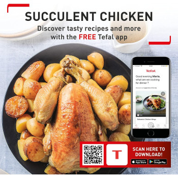 Tefal 9 In 1 Easy Fry Oven And Grill, 2050 Watts, Black, FW501827, 1 Year Warranty