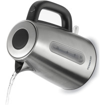 Kenwood Stainless Steel Kettle 1.7L Cordless Electric Kettle 2200W With Auto Shut-Off And Removable Mesh Filter ZJM10.000SS Silver/Black, 1 Year Warranty