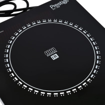 Prestige Infrared Single Cooktop, 2000 Watts, 8 Digital Temp Control, Black Crystal Plate, 220-240V, 50-60Hz, Touch Control - PR7505, 1 Year Warranty