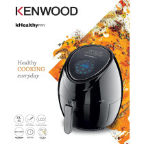 Kenwood Digital Air Fryer XL 4.0L 1.8Kg 1500W, Air Fryer With Rapid Hot Air Circulation, Air Fryer For Frying, Grilling, Broiling, Roasting, Baking And Toasting Hfp31.000Bk Black, 1 Year Warranty